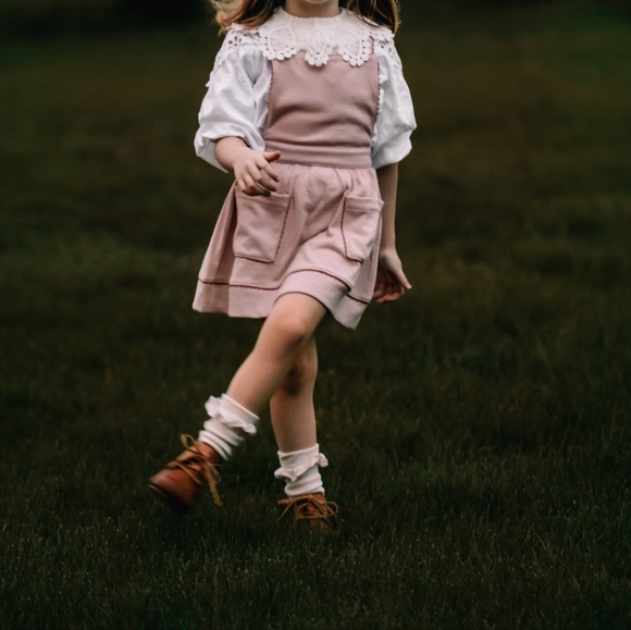 Misha & Puff Ricrac Pinafore 5y - Picture 10 of 11